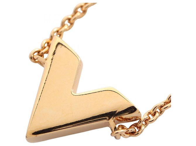 Bracciale Essential V Charm Louis Vuitton D'oro - vista 3