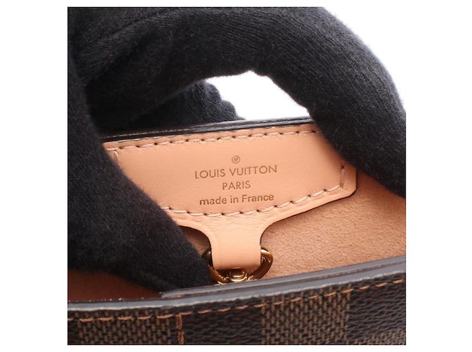 Louis Vuitton Belmont NV BB Venus 2-Way Tote Bag Braun Pink Damier ebene - Ansicht 4