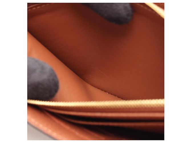 Louis Vuitton Portefeuille Sarah Monogram Bi-fold Long Wallet Marrone Monogramma - vista 6