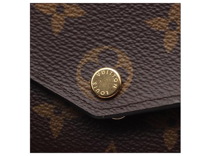 Louis Vuitton Portefeuille Sarah Monogram Bi-fold Long Wallet Marrone Monogramma - vista 7