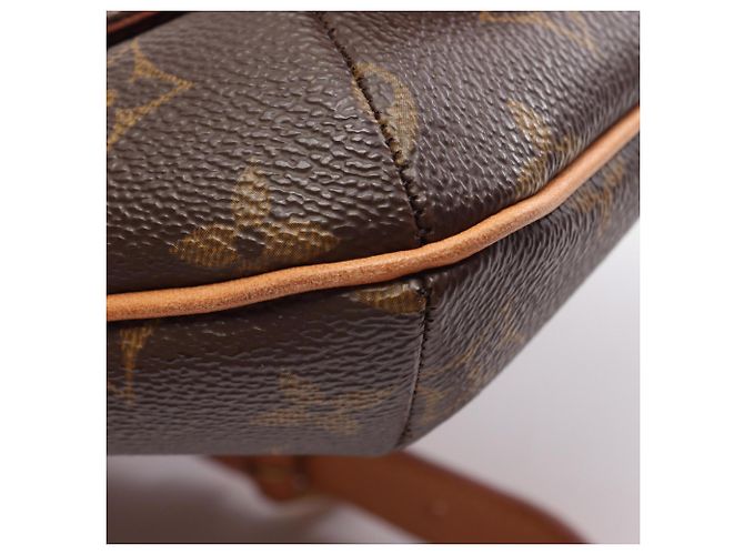 Borsa a tracolla Louis Vuitton Musette Tango Short Strap Monogram Marrone Monogramma - vista 6