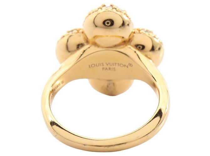 Anello Rotondo Louisa Louis Vuitton Rosa D'oro - vista 3