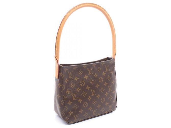 Bolso de Hombro Monograma Looping MM de Louis Vuitton Castaño - vista 2