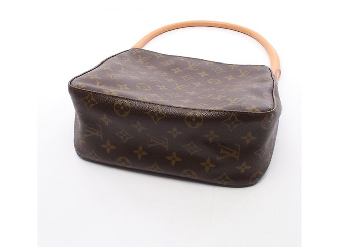 Bolso de Hombro Monograma Looping MM de Louis Vuitton Castaño - vista 7