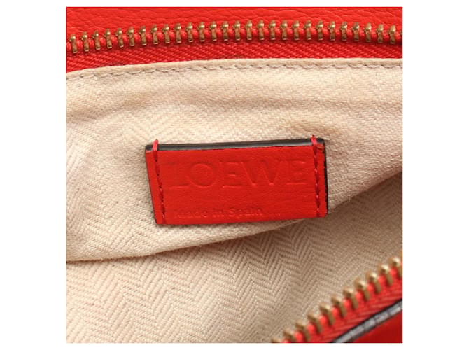 Borsa Puzzle Loewe Piccola Rosso - vista 4