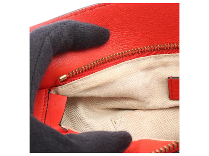 Borsa Puzzle Loewe Piccola Rosso - vista 5