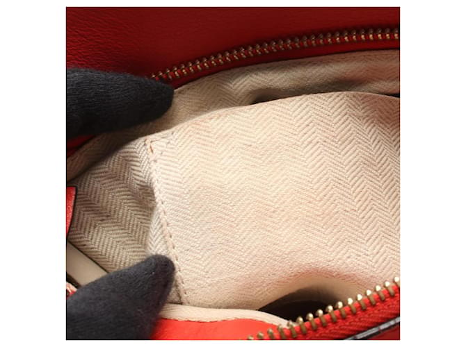 Borsa Puzzle Loewe Piccola Rosso - vista 6