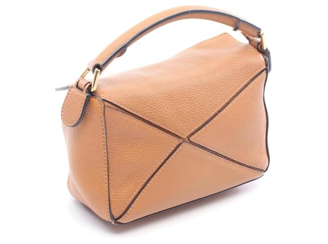 Borsa Loewe Puzzle Edge Mini 2 in 1 Marrone - vista 2