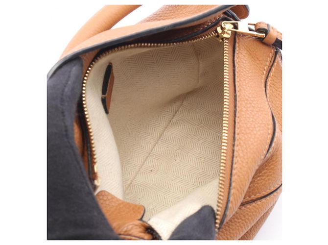 Borsa Loewe Puzzle Edge Mini 2 in 1 Marrone - vista 3