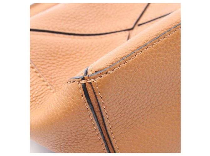 Borsa Loewe Puzzle Edge Mini 2 in 1 Marrone - vista 7