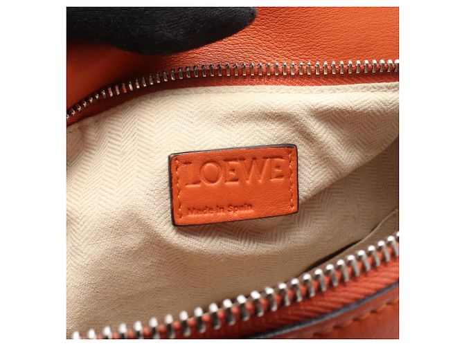Borsa Loewe Puzzle Media 2-Way Arancione - vista 4
