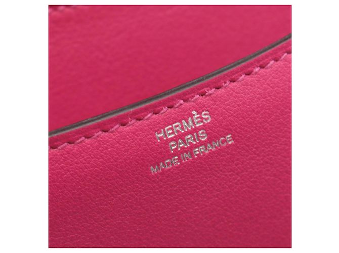 Hermès Hermes Constance 3 Mini Shoulder Bag Rosa Púrpura - vista 4