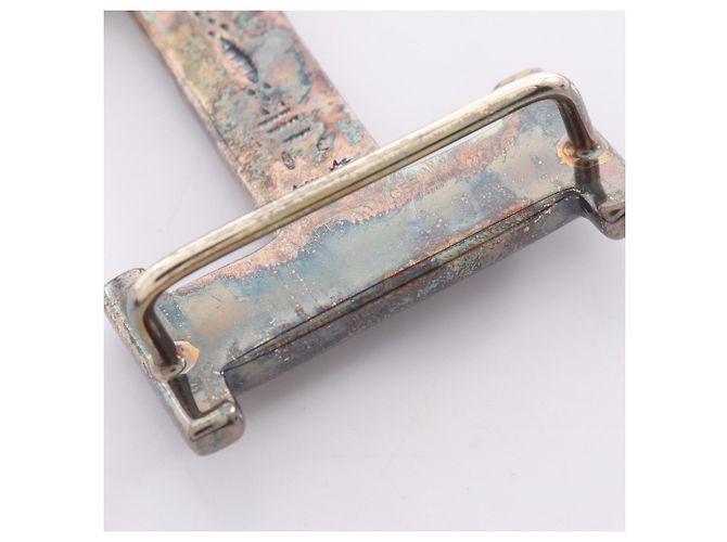 Hermès Hermes Touareg H-Belt Gürtelschnalle Silber - Ansicht 6