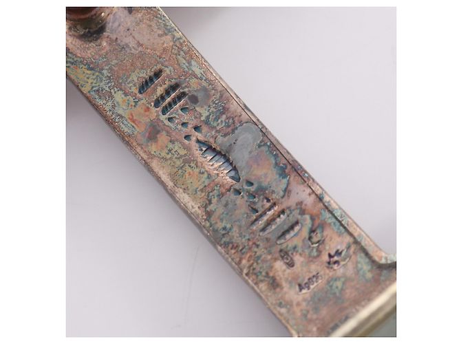 Hermès Hermes Touareg H-Belt Gürtelschnalle Silber - Ansicht 7