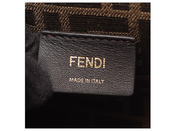 Borsa a spalla First Small Fendi Nero - vista 4
