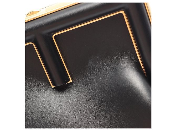 Borsa a spalla First Small Fendi Nero - vista 5