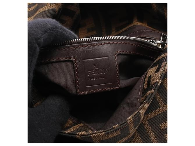 Borsa a secchiello Fendi Mamma Marrone Nero - vista 4