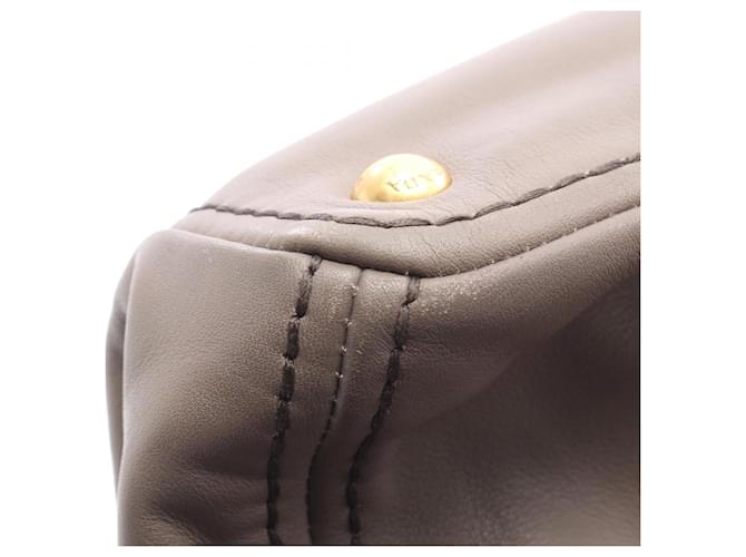 Prada Leder-Tote-Bag Beige - Ansicht 7
