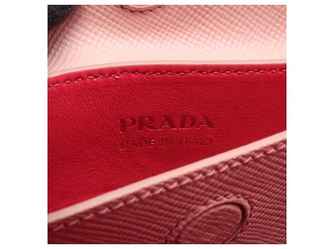 Borsa a mano 2-Way Prada SAFFIANO CUIR Rosa - vista 4