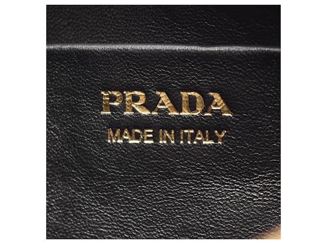 Borsa a mano Prada SOFT CALF Arche Bianco - vista 4