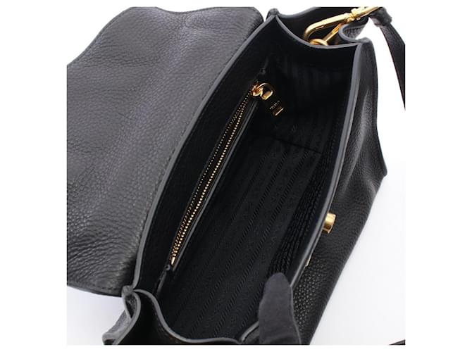Borsa 2-Way Prada VIT.DAINO Nero - vista 3