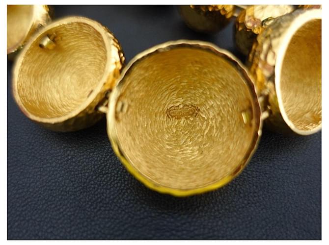 Collier Dior avec perles martelées Doré - vue 10