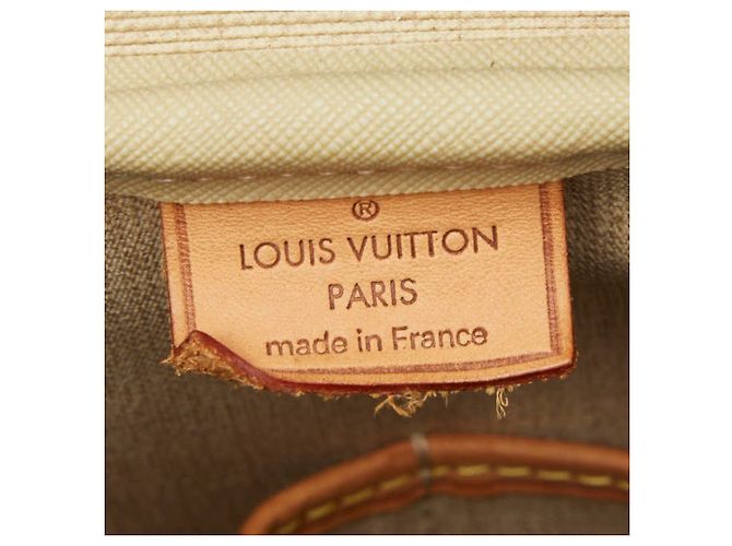 Borsa Louis Vuitton Monogram Deauville M47270 Marrone Monogramma - vista 10