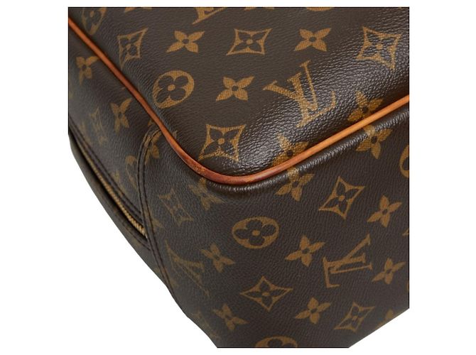 Borsa Louis Vuitton Monogram Deauville M47270 Marrone Monogramma - vista 5