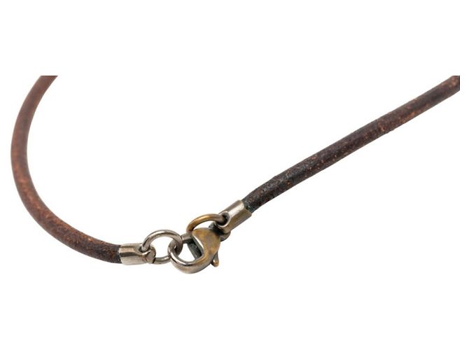 Hermès Collana con pendente Hermes Cheval Horse Argento - vista 5