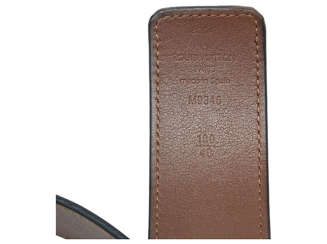 Louis Vuitton Cintura LV Initials Pyramid Belt Nero - vista 5