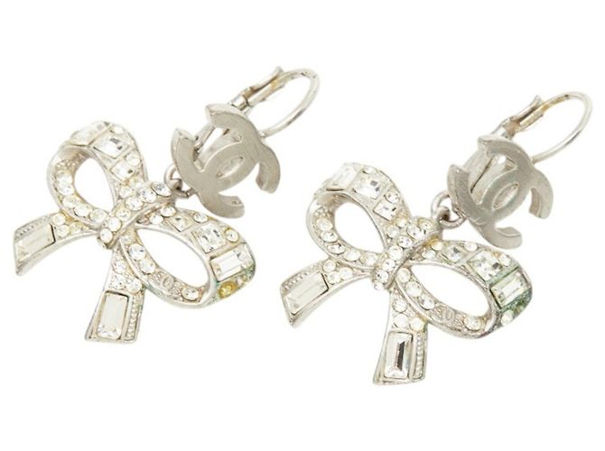 Chanel Coco Mark Ribbon Ohrringe - Ansicht 2