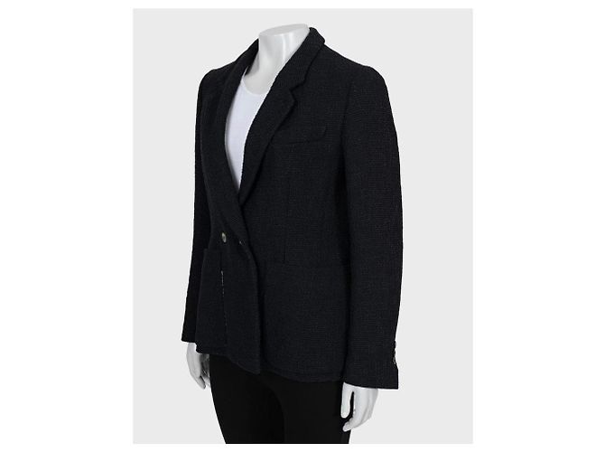 Saint Laurent Vintage Double-Breasted Jacket FR 42 Pre-owned - view 2