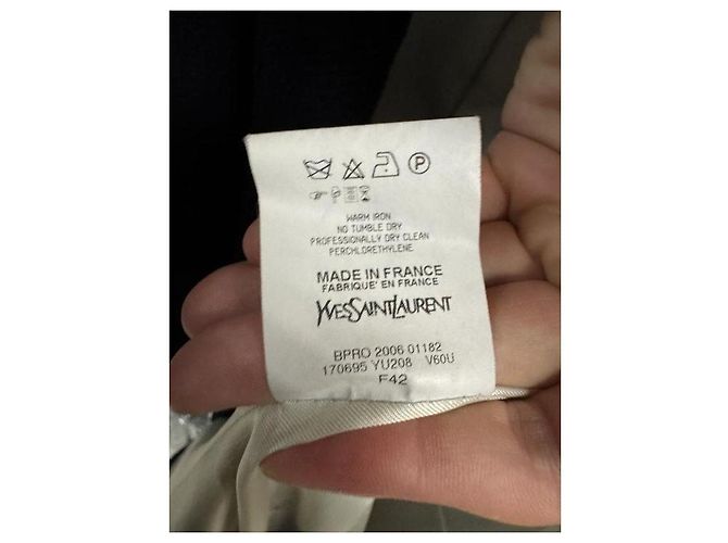 Saint Laurent Vintage Double-Breasted Jacket FR 42 Pre-owned - view 5
