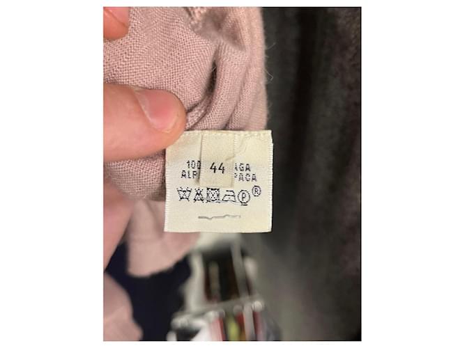 Hermès Vintage Seidenpullover Rosa - Größe FR 44 Gebraucht - Ansicht 10