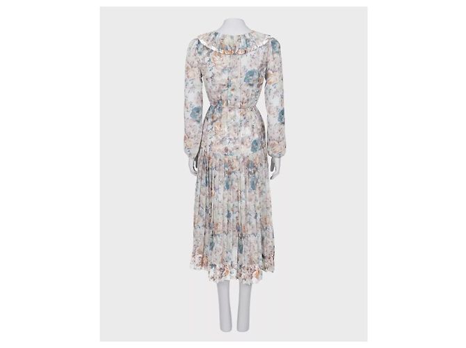 Zimmermann Durchsichtiges Plisseefloralkleid - FOX2 Gebraucht - Ansicht 3