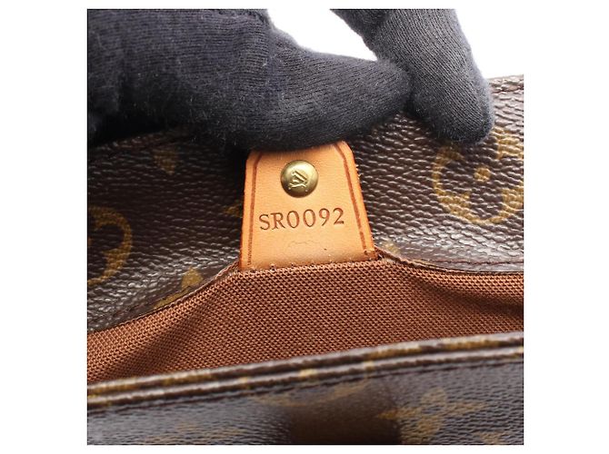 Borsa Tote Louis Vuitton Vavin GM Marrone Monogramma - vista 5