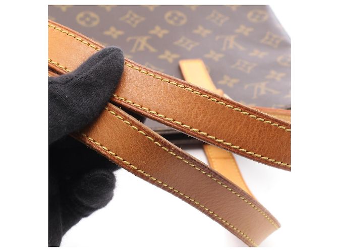 Borsa Tote Louis Vuitton Vavin GM Marrone Monogramma - vista 9