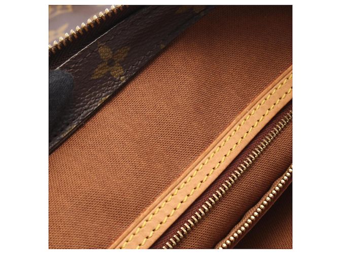 Borsa Tote Cabas Mezzo Monogram Louis Vuitton Marrone Monogramma - Ansicht 10