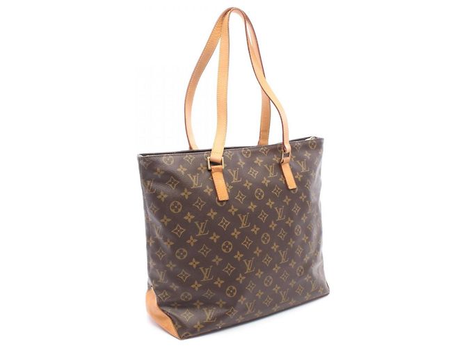 Borsa Tote Cabas Mezzo Monogram Louis Vuitton Marrone Monogramma - Ansicht 2