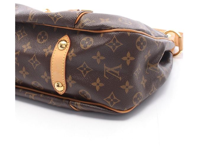 Borsa a tracolla Louis Vuitton Galliera PM Monogram Marrone Monogramma - vista 9