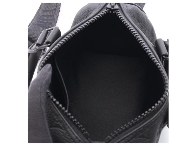 Borsa Keepall Bandoulière 25 Louis Vuitton Nero - vista 3