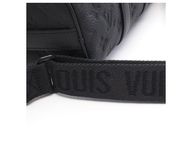Borsa Keepall Bandoulière 25 Louis Vuitton Nero - vista 5