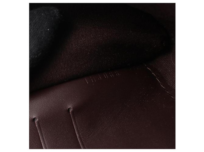 Borsa a Spalla Louis Vuitton Sunset Boulevard Monogram Vernis Amarante Bordò Porpora - vista 5