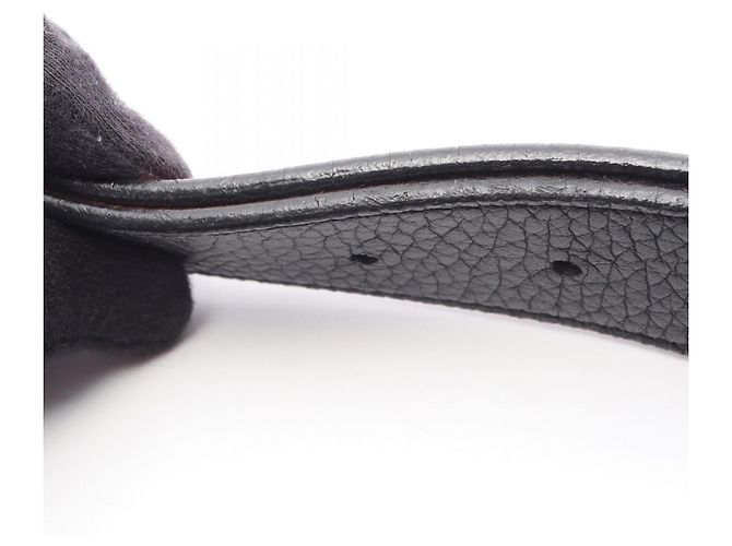 Louis Vuitton Ceinture LV Initials Madeleine Reversible Leather Belt Braun Schwarz - Ansicht 7