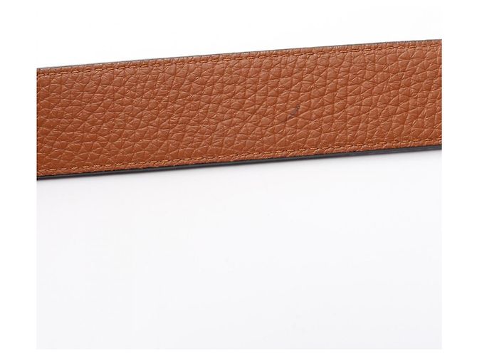 Louis Vuitton Ceinture LV Initials Madeleine Reversible Leather Belt Braun Schwarz - Ansicht 8