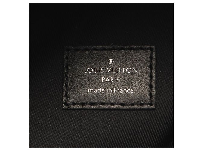 Zaino Louis Vuitton Josh NV Marrone Nero Monogramma - vista 4