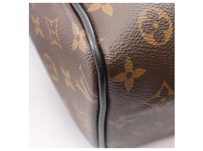 Zaino Louis Vuitton Josh NV Marrone Nero Monogramma - vista 6