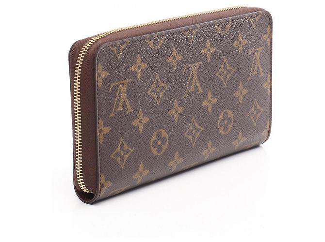 Cartera larga redondeada Louis Vuitton Zippy Organizer Monogram Castaño Monograma - vista 2