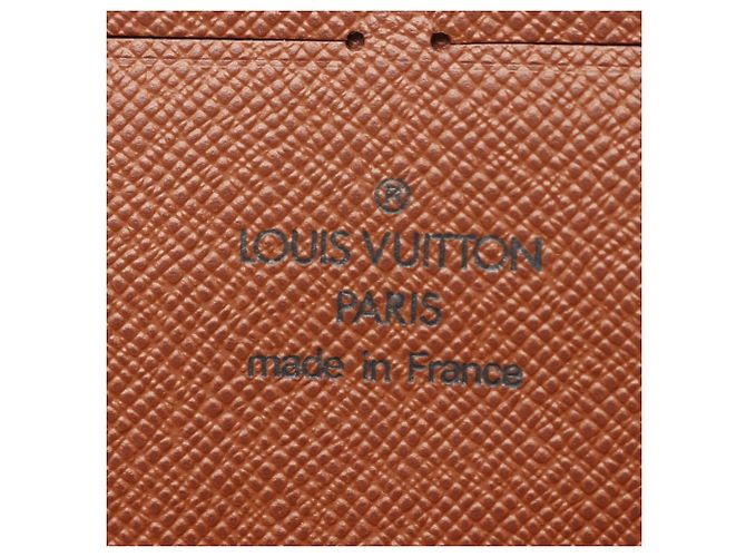 Cartera larga redondeada Louis Vuitton Zippy Organizer Monogram Castaño Monograma - vista 6