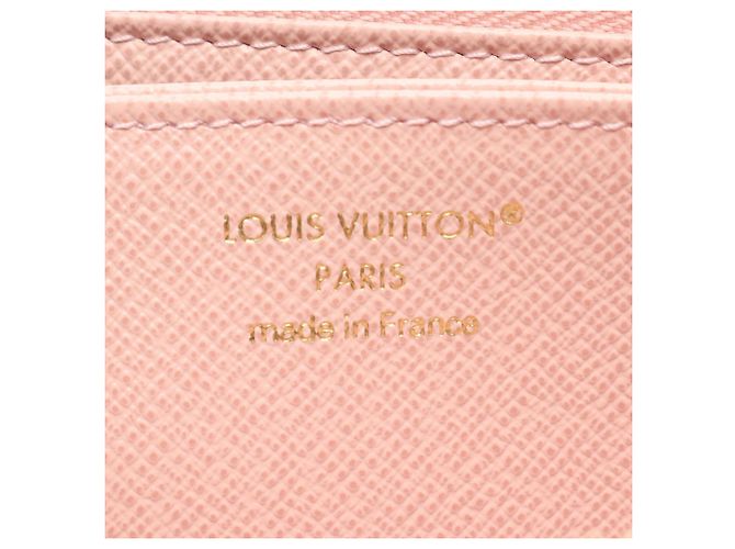 Cartera Zippy Louis Vuitton en Monogram Rose Ballerine Castaño Rosa Monograma - vista 4